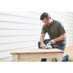 Mac Allister MEOS300 125mm Electric Random Orbit Sander 240V -Power Tool Batteries Shop 241GF A5