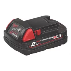 Milwaukee M18 B2 18V 2.0Ah Li-Ion RedLithium Battery