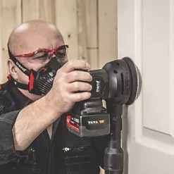 Trend T18S/ROS125B 125mm 18V Li-Ion TXLi Cordless Random Orbit Sander - Bare -Power Tool Batteries Shop 311VV A5