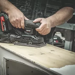 Trend T18S/TSSB 18V Li-Ion TXLi Cordless Third Sheet Sander - Bare -Power Tool Batteries Shop 400VV A4