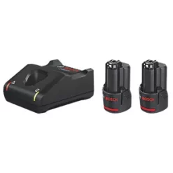 Bosch Professional 12V 3.0Ah Li-Ion Coolpack Batteries & Charger