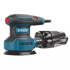 Erbauer ERO400 125mm Electric Random Orbital Sander 220-240V 1 Erbauer ERO400 125mm Electric Random Orbital Sander 220-240V