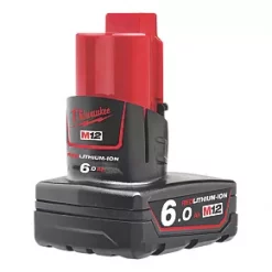 Milwaukee M12 B6 12V 6.0Ah Li-Ion RedLithium Battery